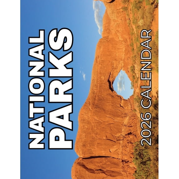 National Parks 2026 Calendar, (Paperback)