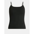 thumbnail image 5 of No Boundaries Cropped Shelf Bra Cami Top, Women's, 5 of 5