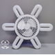 thumbnail image 2 of Platillo volador de tornillo E27 con luz de hoja plegable LED de 6 aspas, 2 of 8
