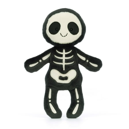 Skeleton Bob Stuffed Toy, 13 inches - Spooky Halloween Plush - Classic Children's Gift