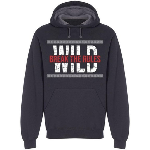 Wild: Break The Rules Hoodie Men -Image by Shutterstock, Male Small
