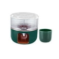 thumbnail image 3 of Dispensador de bebidas giratorio con espiga, 3 rejillas, hervidor frío giratorio, tarro de , hervidor frío giratorio de 360  degree para restaurante, Verde Macarena  Dispensador de bebidas, 3 of 8