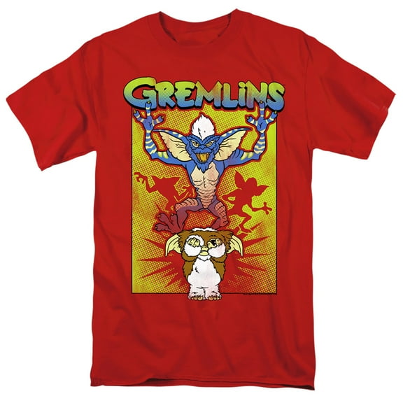 Gremlins T-Shirt Be Afraid Unisex Graphic Tee For Men & Women Red 