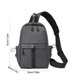 thumbnail image 3 of Fashionable And Trendy Crossbody Chest Bag Casual Shoulder Bag Large Capacity Storage Waterproof And Sturdy Chest Bag, 3 of 6