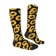 thumbnail image 3 of Fotbe Sunflower 6 print Women's Men's Novelty Crew Socks Cotton Socks Knee High Socks for Walking,Running,Nurses,Pregnancy, 3 of 9