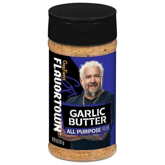 Flavortown All Purpose Garlic Butter Rub Seasoning, 6 oz
