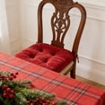 thumbnail image 6 of Tyidzon 17"x16" Corduroy Chair Cushions with Ties Indoor Outdoor, Soft Thick Seat Cushions for Dining Room, Patio, 6 of 6