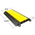 thumbnail image 4 of Modular 3-Channel Rubber Cable Ramp Middle Section, 4 of 7