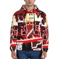 thumbnail image 1 of Zufioo Roblox Pattern Fleece Comfortable Hoodie for Mens,Sweatshirt for Men,Pullover Hooded Sweatshirt for Men-Medium, 1 of 7