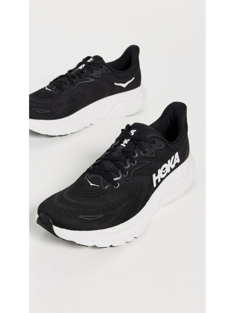 Hoka Men's Arahi 8 Sneaker, Black/White, 9.5 - Walmart.com