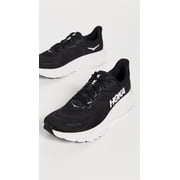 Hoka Men's Arahi 8 Sneaker, Black/White, 10
