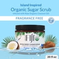 thumbnail image 7 of Whole Body Scrub - Infused with Coconut Oil, Exfoliating Sugar Scrub for Smooth and Soft Skin, Exfoliates & Restores Skin's Natural Biosphere, Fragrance Free 20 oz, 7 of 7