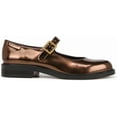 thumbnail image 2 of Franco Sarto Women's Melfi Mary Jane Flat Brown Metallic 8.5M, 2 of 5