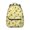 Sunflower and Leaf, variant on Sunflower and Geometric Black Pattern Backpack for School, Cute School Bag with Adjustable Shoulder Straps and Padded Back, 15.3"x11"x7.1"