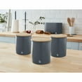 thumbnail image 5 of Swan Nordic Set of 3 Cannisters - Grey, 5 of 5