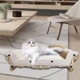 thumbnail image 5 of Cat Scratcher Couch Bed Scratch Pad Chaise Lounger Corrugated Cardboard Material for Indoor Cats, 5 of 7