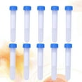 thumbnail image 3 of BESTOYARD 10Pcs Clear Plastic Storage Barrels for Beads and Needle Organizing, 3 of 5