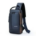 thumbnail image 1 of Xihbxyly Bolsa de Pecho, Elegante Diseño de Un Solo Hombro, Gran Capacidad, Tela Impermeable, Cómoda de Llevar, Ideal para Deportes de Moto y Actividades Al Aire Libre, Tamaño 17 X 7 X 32 Cm., 1 of 1