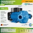 thumbnail image 4 of Bomba Presurizador Automatico 1/2Hp 400W 4 Servicios, 4 of 10