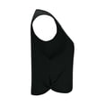 thumbnail image 6 of AherBiu Workout Tops for Women Crop Tank Top Sleeveless Crewneck Stretch Comfy Basic Tees Tshirts Camisole, 6 of 9