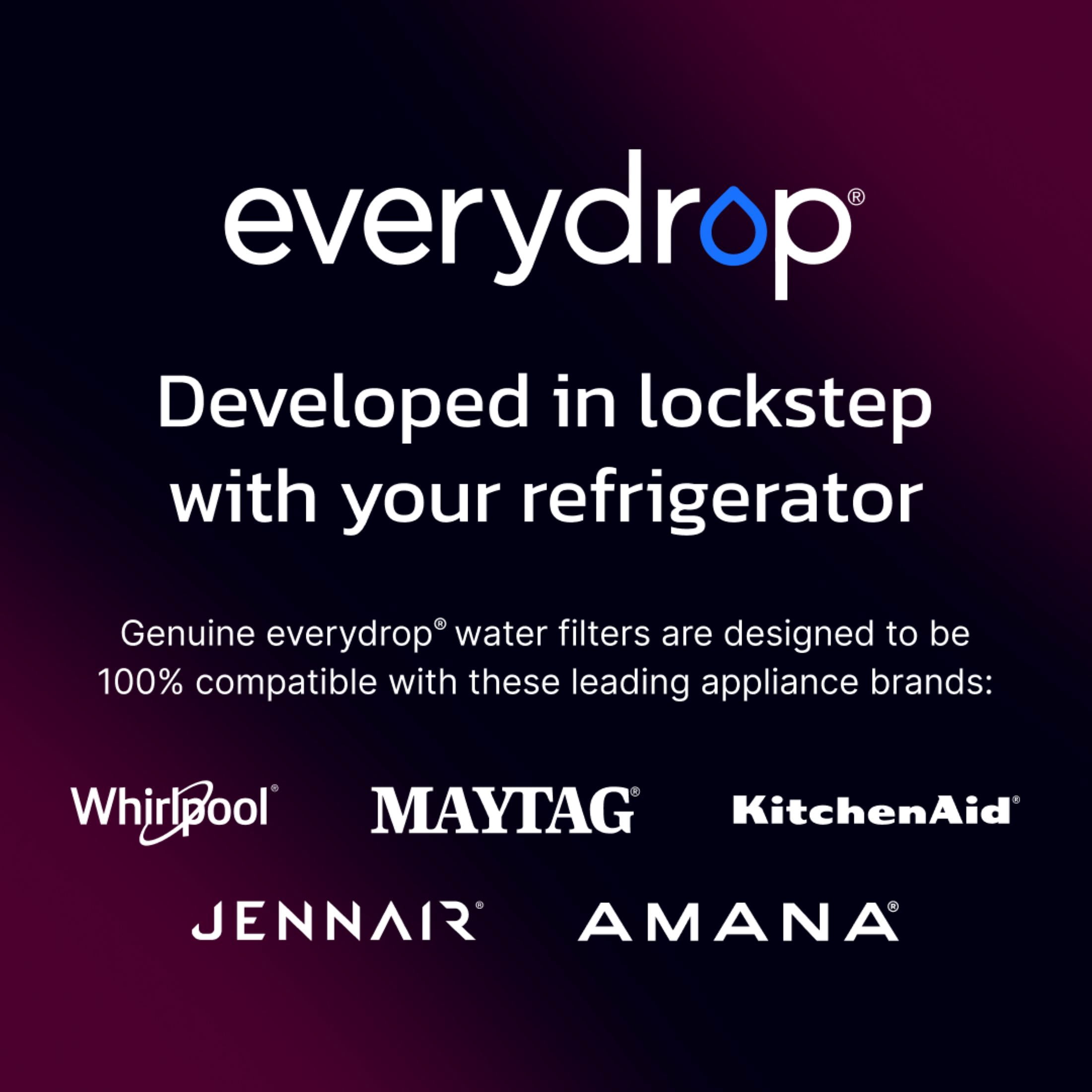 everydrop by Whirlpool Ice and Water Refrigerator Filter 5, EDR5RXD1, Single-Pack