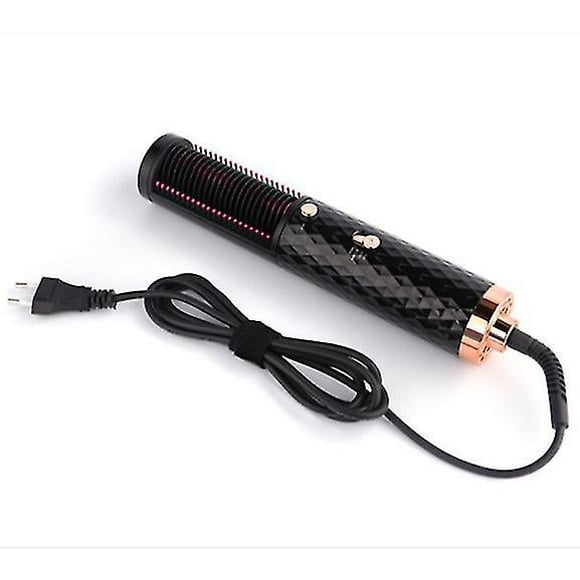 Straightening Brush, 3 In 1 One Step Hair Dryer Brush (gold)