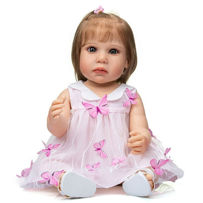 Quiet Moments Bella Rose Hand-Painted Reborn Baby Doll With Hand-Applied  Eyelashes And Hand-Rooted Mohair And Comes With A 7-Piece Tailored Ensemble