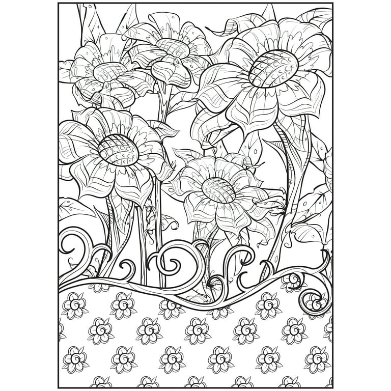 Adult Coloring Pages, Adult Coloring Books