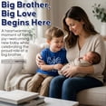 thumbnail image 4 of BROOKLYN VERTICAL Big Brother T-Shirt for Big Bro Announcement, Promoted to Big Brother, Everyday Wear| Toddler to Big Boy Sizes, 4 of 8