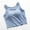 Light Blue, variant on HOMBOM Womens Athletic Tank Tops with Built in Bras Summer Sleeveless Gray Yoga Casual Breathable Basic T Shirts for Women Scoop Neck