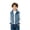 Dark Blue, variant on Grblisyd Boys Girls Polar Fleece Vest Jacket Ligntweight Plain Vest Full Zipper Sleeveless Top with Pockets 7-8 Years