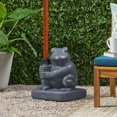 thumbnail image 1 of Christopher Knight Home Neptune 55lbs de Base Parapluie, Gris, 1 of 1