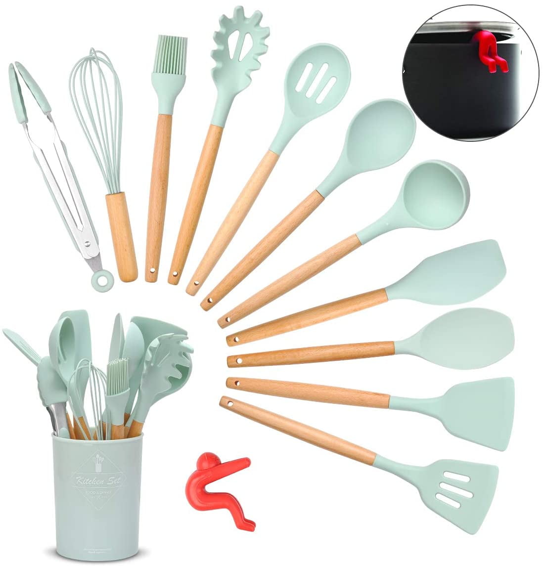 Thyme and Table Kids 10 Piece Cooking Utensil Set Brumis Imports WM1734 