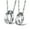 Style D, variant on His Hers Matching Necklace Set Stainless Steel Promise Love Couples Pendant Gift-Style E