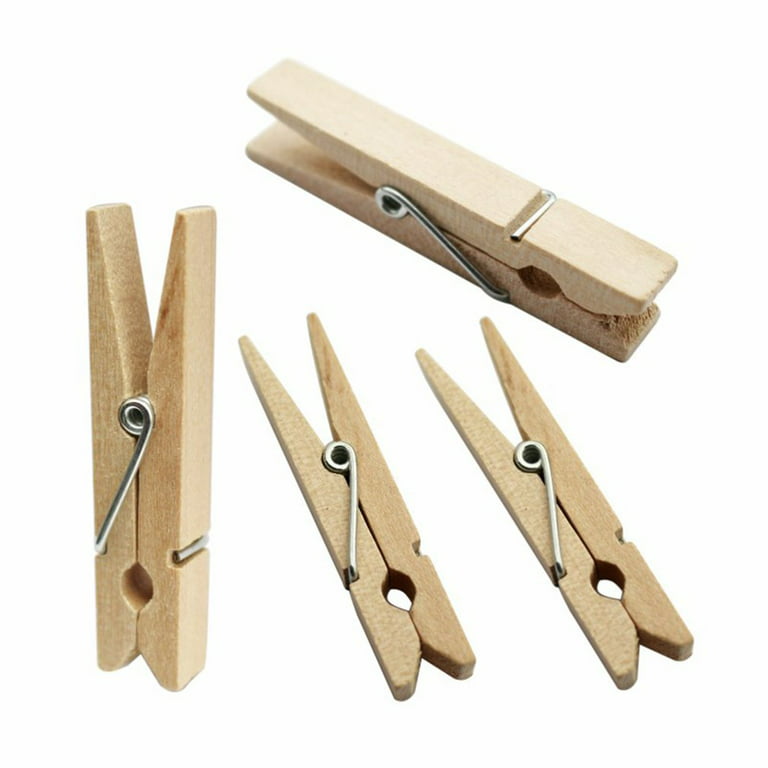 Big Wooden Clips 5cm - 50pcs/pack - Crafteroof