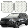 thumbnail image 1 of Fotbe Dancing Dogs 2-Piece Car Windshield Sun Shade | Sun Blocker for Car Windshield | Foldable Automotive Interior Accessories for Sun Protection-Large, 1 of 6