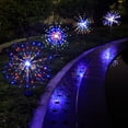thumbnail image 3 of Solar lawn ground plug dynamic fireworks light string courtyard outdoor decorative lights, 3 of 5