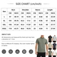 thumbnail image 3 of GrmtClth Men's Quarter Zip Athletic Shirt Short Sleeve Raglan Sleeve Performance Top Quick-Dry Gym Running Sports Activities T-Shirt Army Green 3XL, 3 of 4