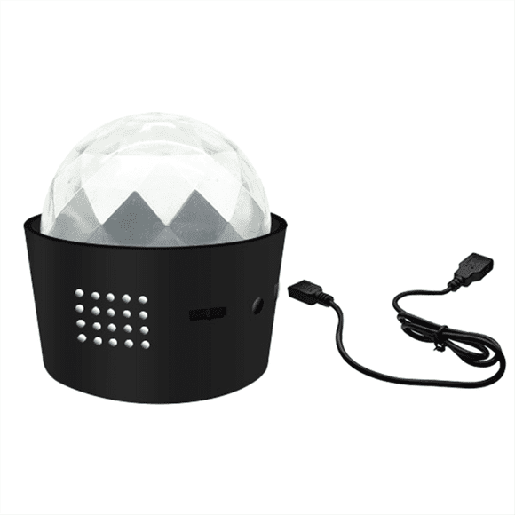 Mini Disco Ball Light, Voice Control Disco Party Lights Stage Lighting Effect DJ Strobe Ball for Parties Birthday Club-B
