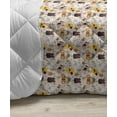 thumbnail image 3 of Cartoon Down Alternative Comforter, Animals with Simplistic Art Design Lion Bear Bunny Cow with Flowers, Microfiber Quilt for All Season, 5 Sizes, Multicolor, by Ambesonne, 3 of 3