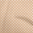 thumbnail image 1 of oneOone Cotton Poplin Orange Fabric Asian Block Diy Clothing Quilting Fabric Print Fabric By Yard 42 Inch Wide, 1 of 5