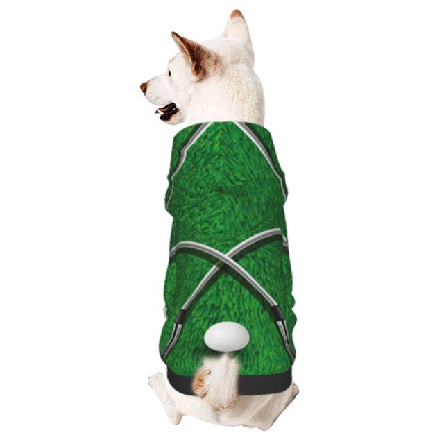 Balery Golf Sport Club Sudadera con Capucha para Perros Pequeños – Ropa para Mascotas, Disfraz para Perros y Gatos, Ideal para Fiestas y Cosplay-Small