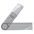 thumbnail image 3 of Multi Angle Folding Ruler,Folding Ruler Protractor Plastic Measuring Tool Geometry Measuring Ruler Time-Tested Durability, 3 of 7
