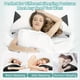 thumbnail image 4 of Almohada de cuello con memoria para dormir de mariposa, cómoda almohada para dormir de espuma viscoelástica de rebote lento, almohada para cama de masaje de cuello ortopédico Cervical, 4 of 5