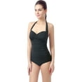 thumbnail image 3 of Women's UPF 50+ One Piece Halter Swimsuit, 3 of 5