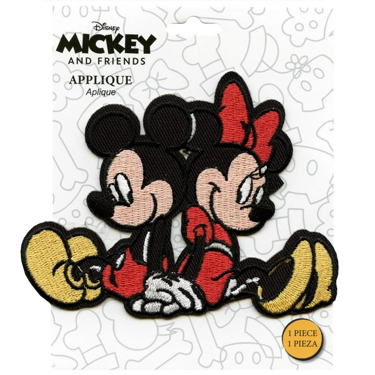 Mickey Patches Iron On, Mickey Iron on Patches ,embroidered Patch