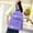 Purple #5, variant on pstuiky Backpack with Lunch Bag, Primary and Secondary School Backpack for The Start Of The School Season Four Piece Set with Large Capacity Canvas Backpack College Style Backp