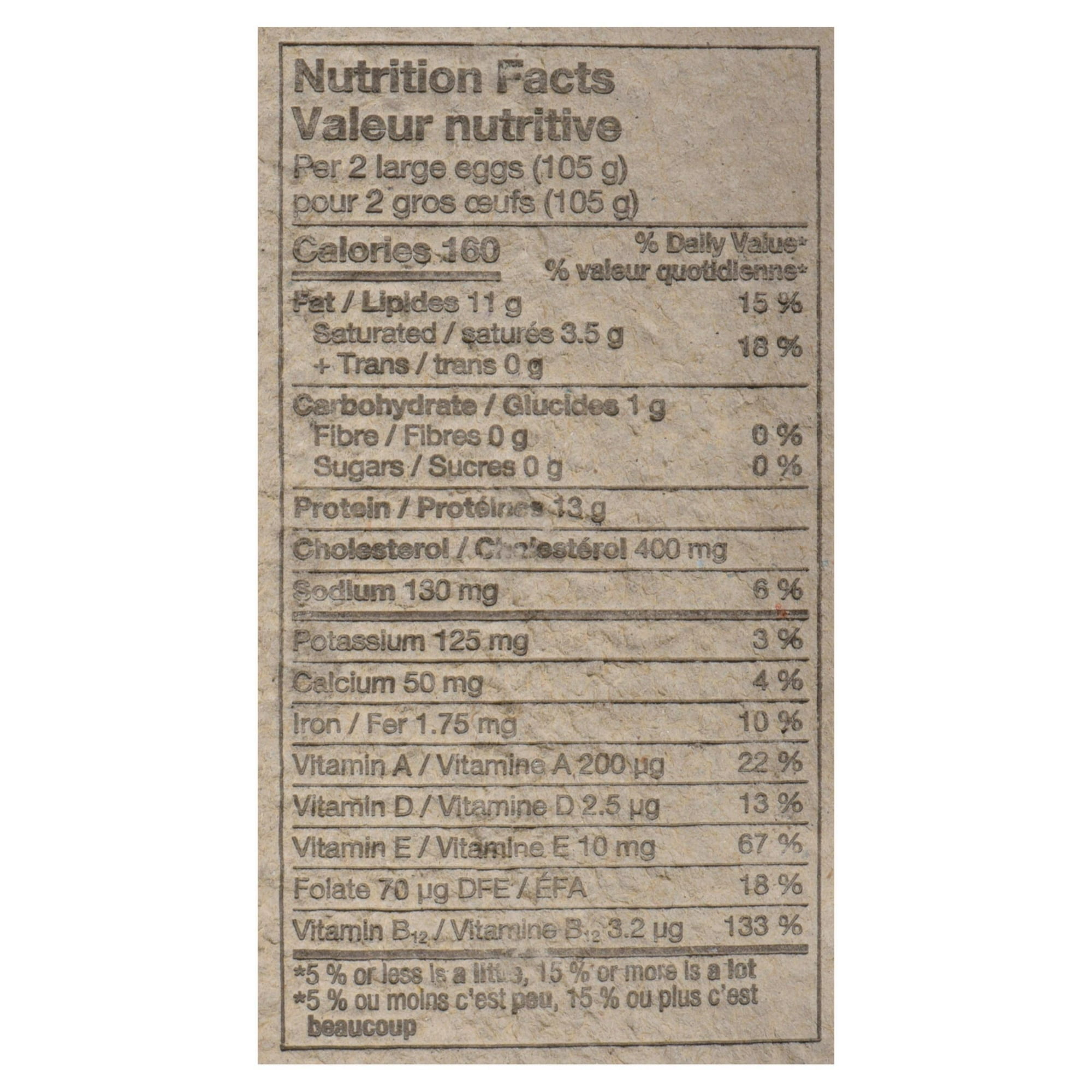 Naturoeuf Oeuf Naturel Gros Blanc 12 oeufs/carton