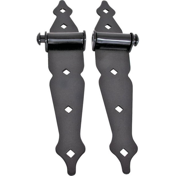 ProSource 33169PKSBC3L Extra Heavy Duty Ornamental Strap Hinge, 5 Hole