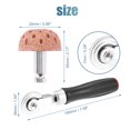 thumbnail image 3 of Unique Bargains Patch pour Pneu Rouleau Tampon de Roue Kit d'Outils de Réparation pour Voitures 55mm, 3 of 6